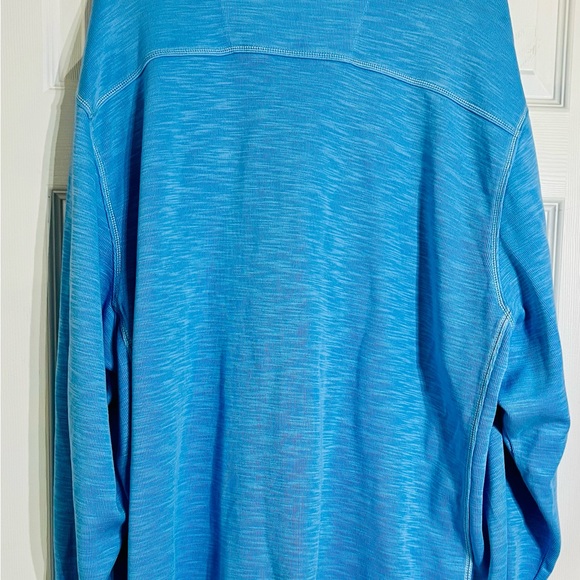 TOMMY BAHAMA BIG & TALL TOBAGO BAY HALF-ZIP SWEATSHIRT - Picture 2 of 4